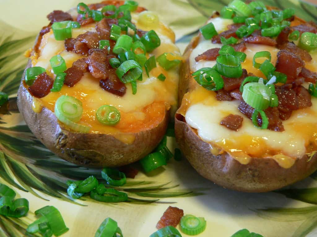 "Twice Baked Sweet Potatoes"