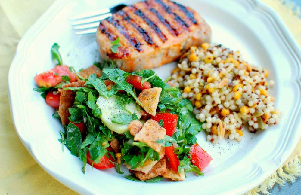 Toasted Pita Bread Salad Joe's Healthy Meals