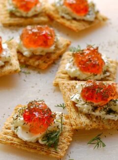 Pepper jelly cream cheese appetizer