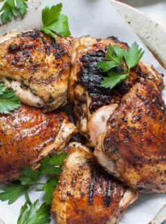 Simple chicken brine for grilling. | joeshealthymeals.com