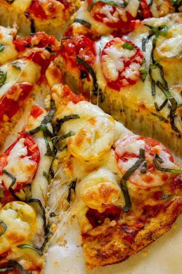 Cauliflower Crust Margherita Pizza Joe's Healthy Meals