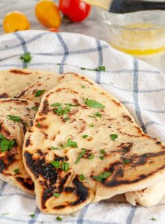 Easy naan bread recipe.