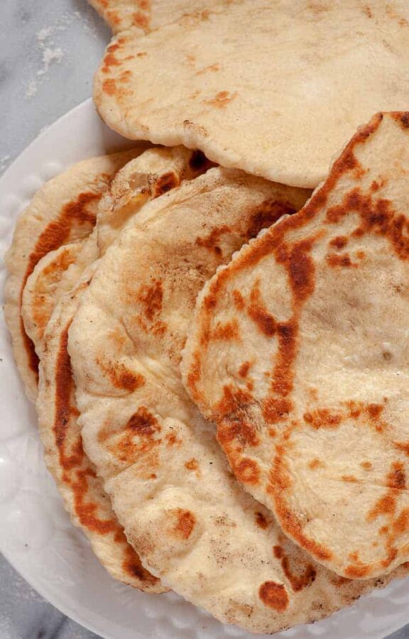 Easy Pan Fried Naan Bread Recipe Joe's Healthy Meals