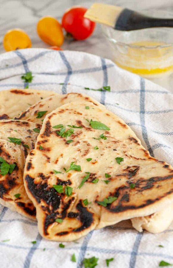 Easy Pan Fried Naan Bread Recipe Joe's Healthy Meals