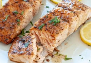 Cast Iron Skillet Seared Salmon Recipe | Joe's Healthy Meals