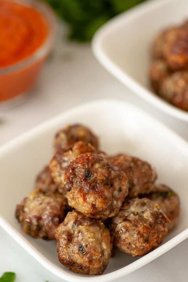 Best Easy Oven Baked Meatballs Recipe Joe's Healthy Meals