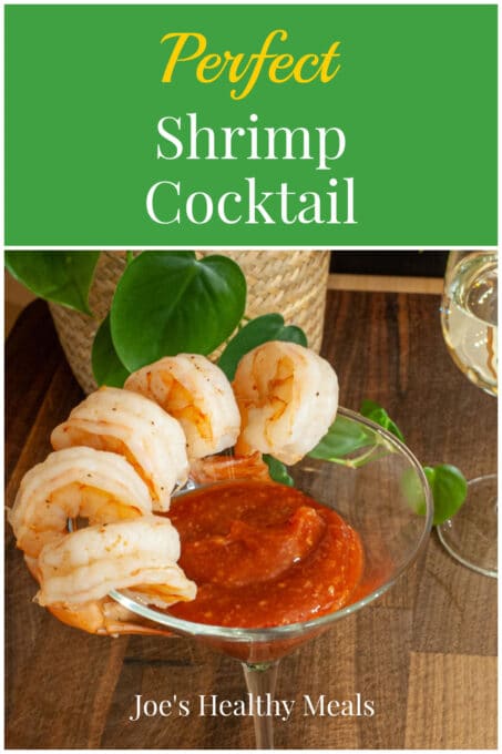Shrimp cocktail recipe collage.